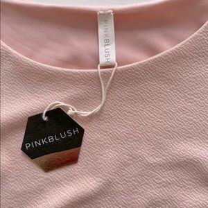 Pink Blush Maternity Dress